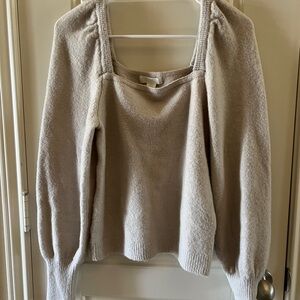 Elegant Cream Sweater